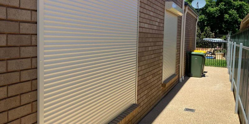 window roller shutters for businesses and homes