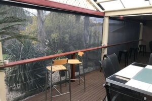 Cafe outdoor blinds in Adelaide