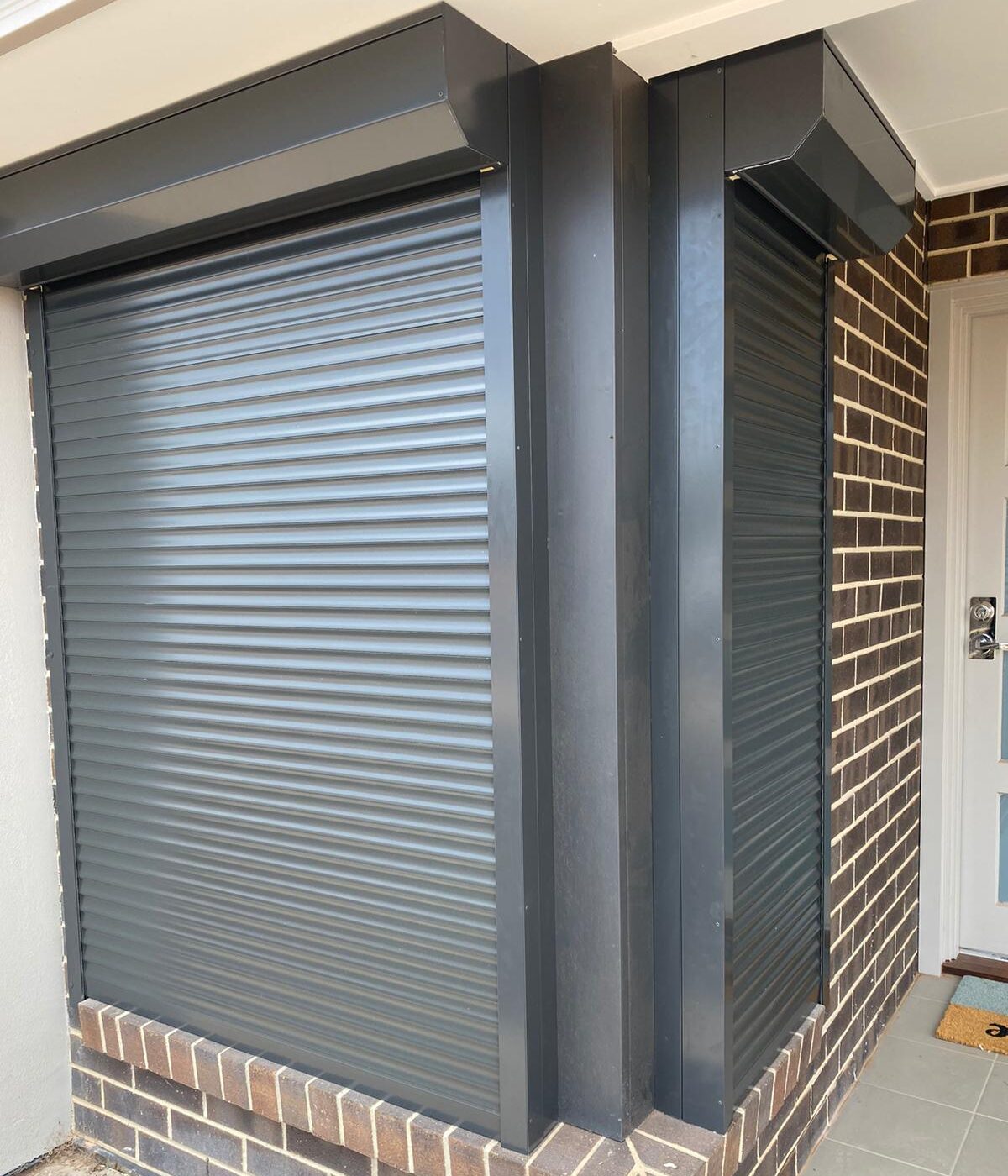 Dark grey Roller Shutter